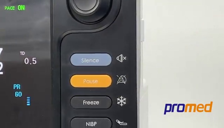 Monitor portatile per paziente - PM-12B - Promed Technology - ECG / RESP /  TEMP